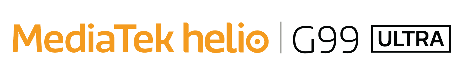 MediaTek Helio G99 ULTRA_Logo_Orange-Black_Horizontal_EN 0923